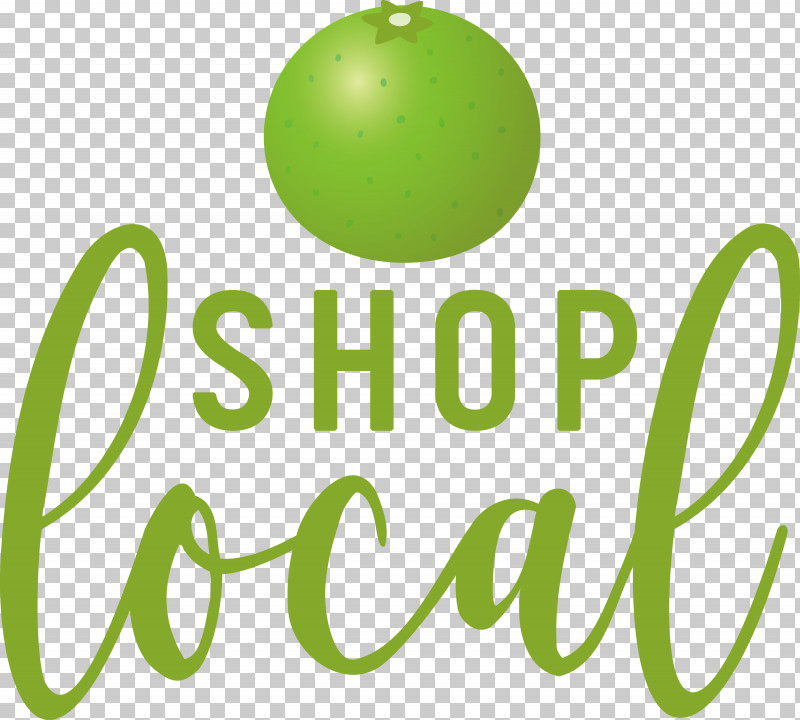 SHOP LOCAL PNG, Clipart, Fruit, Geometry, Green, Happiness, Line Free PNG Download