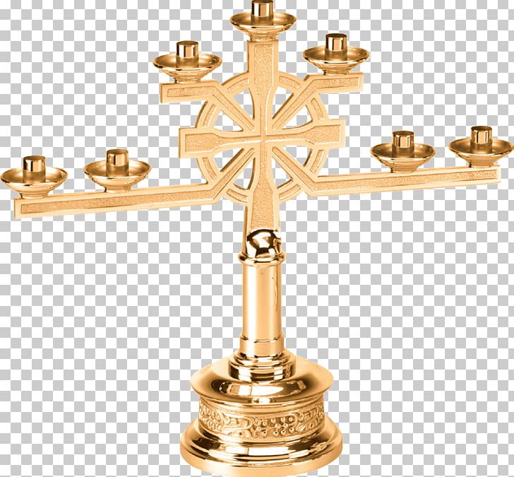 Crucifix Candelabra Altar Symbol PNG, Clipart, 01504, Altar, Brass, Candelabra, Candle Free PNG Download
