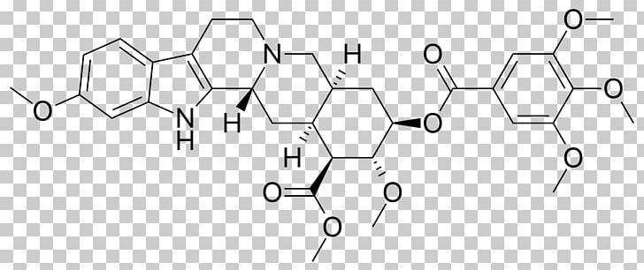 Indian Snakeroot Reserpine Indole Alkaloid PNG, Clipart, Alkaloid, Angle, Antipsychotic, Area, Black And White Free PNG Download
