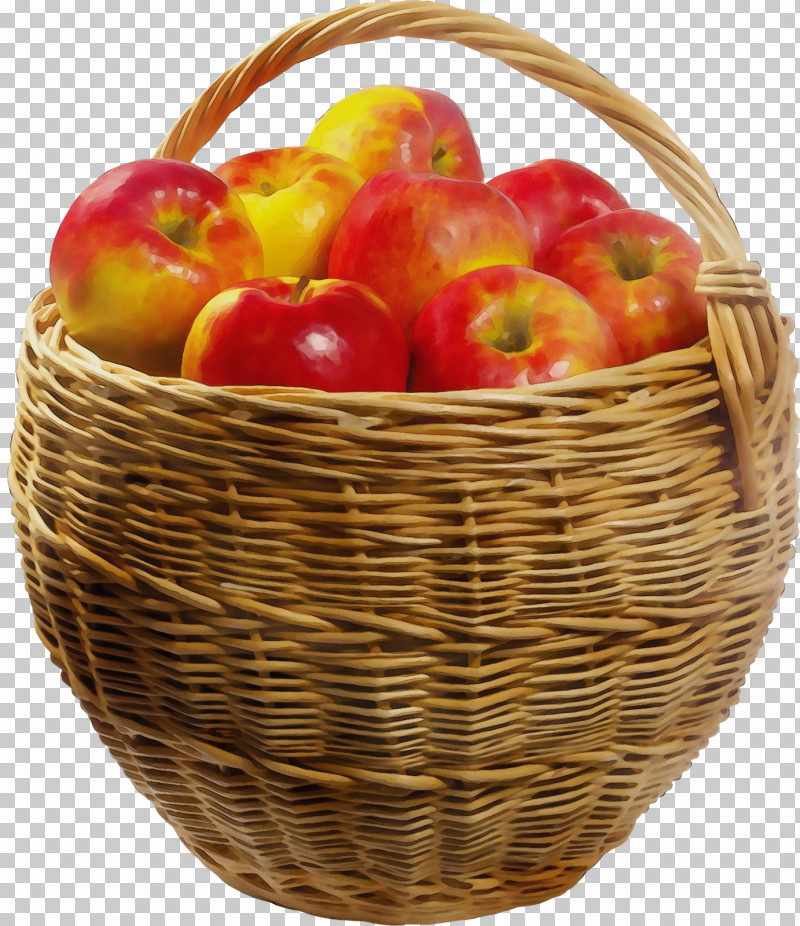 Wicker Apple Natural Foods Fruit Basket PNG, Clipart, Accessory Fruit, Apple, Basket, Food, Food Storage Free PNG Download