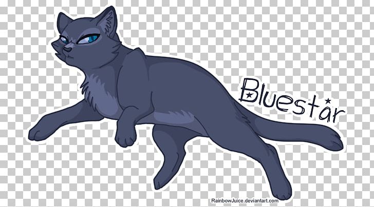 Warriors Bluestar\'s Prophecy Into the Wild Drawing Cat, warriors  transparent background PNG clipart