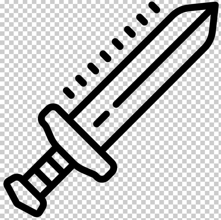 Sword Weapon Dagger PNG, Clipart, Angle, Arma Bianca, Black And White, Computer Icons, Dagger Free PNG Download