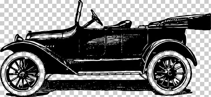 Vintage Car Vehicle PNG, Clipart, Automotive Design, Automotive Tire, Automotive Wheel System, Black And White, Calhambeque Free PNG Download