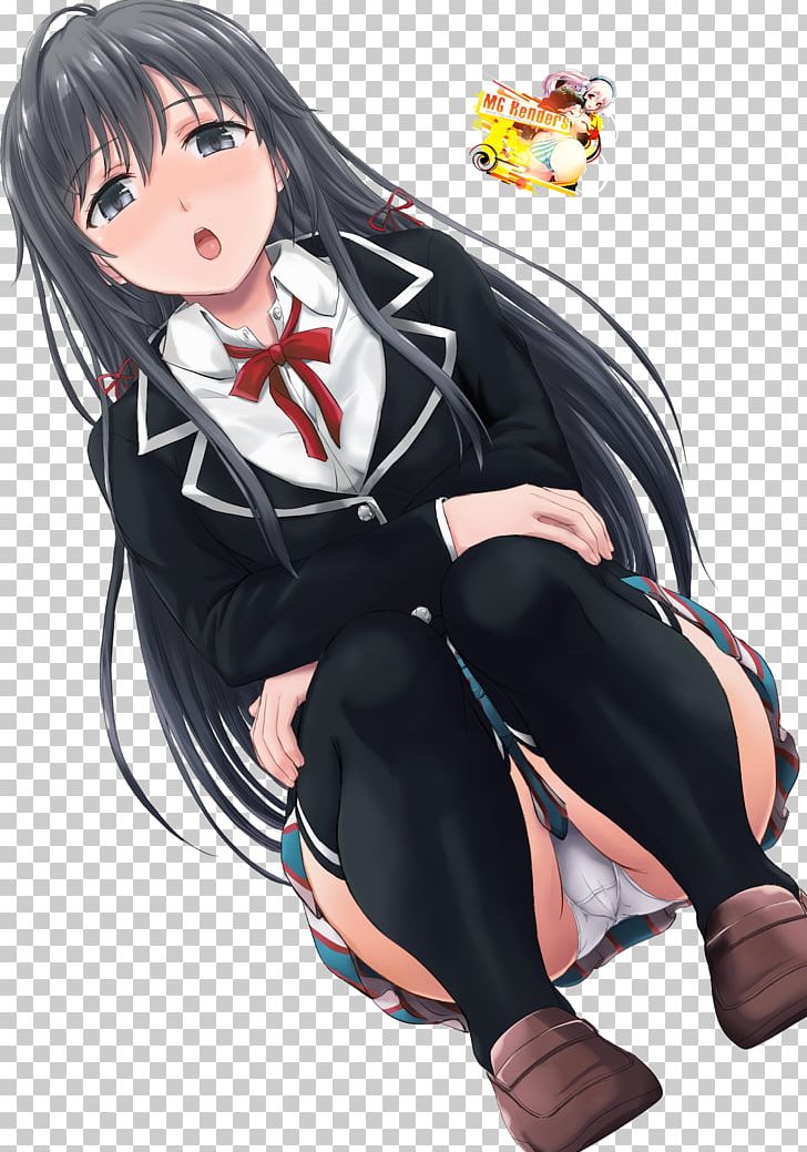 Ecchi Anime My Youth Romantic Comedy Is Wrong PNG, Clipart, Black Hair, Brown Hair, Cartoon, Character, Cosplay Free PNG Download