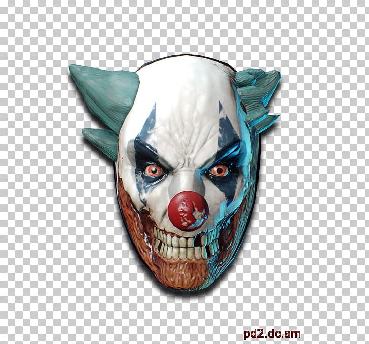 Payday 2 Payday: The Heist Evil Clown Mask PNG, Clipart, Art, Clown, Computer Software, Cooperative Gameplay, Download Free PNG Download