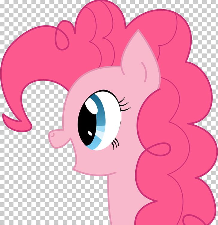 Pony Pinkie Pie Little Finger Face PNG, Clipart, Cartoon, Circle, Ear, Eye, Face Free PNG Download