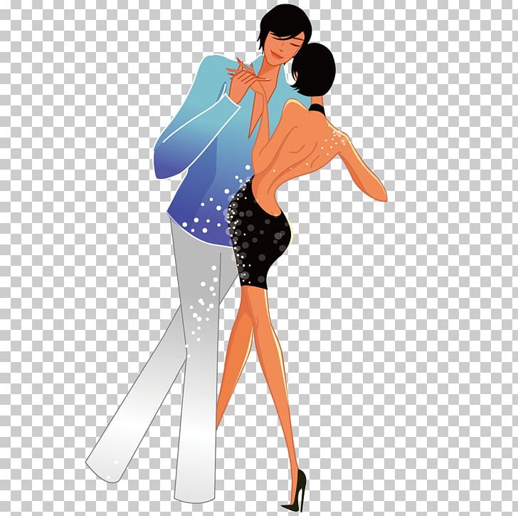 Ballroom Dance Cartoon Illustration PNG, Clipart, Art, Clothing, Couple, Dance, Dance Party Free PNG Download