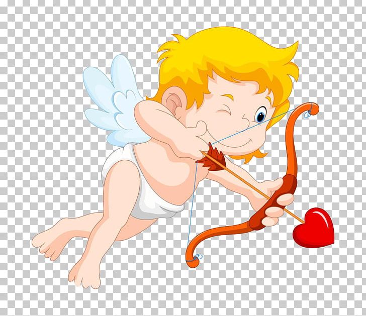 Cupid Cartoon Illustration PNG, Clipart, Angel, Anime, Archery Target, Art, Comics Free PNG Download