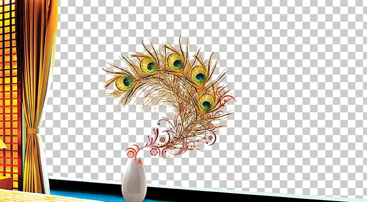 Graphic Design Feather Peafowl PNG, Clipart, Animals, Art, Broken Glass, Commercial, Commercial Elements Free PNG Download