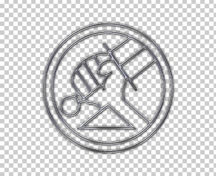 Hellboy: The Science Of Evil Bureau For Paranormal Research And Defense Logo HeroClix PNG, Clipart, Angle, Auto Part, Blured, Body Jewelry, Circle Free PNG Download