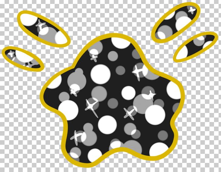 Paw Pattern PNG, Clipart, Art, Line, Organism, Paw, Yellow Free PNG Download