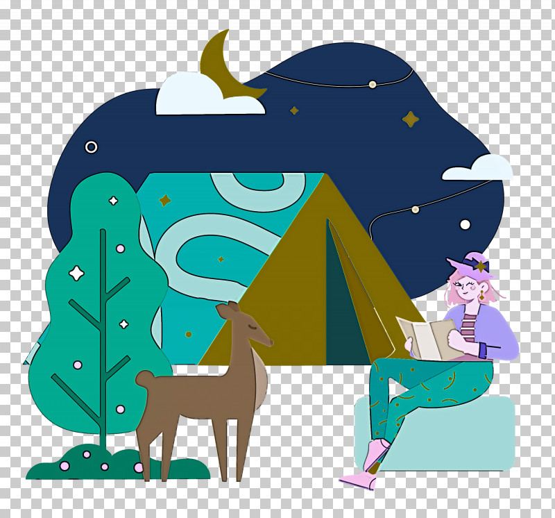 Camping Chill Camping Travel PNG, Clipart, Biology, Camping, Cartoon, Character, Horse Free PNG Download