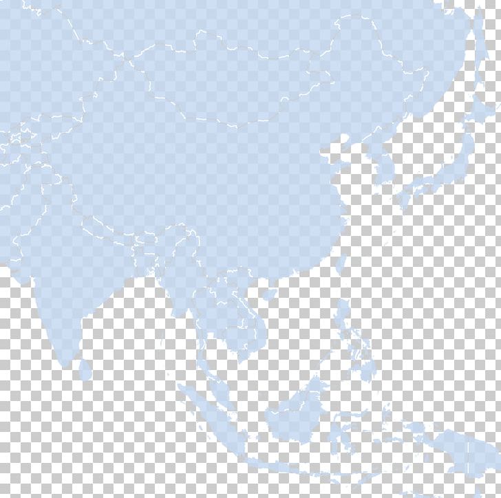 East Asia Western Asia Central Asia Map PNG, Clipart, Asia, Blank Map, Blue, Central Asia, Cloud Free PNG Download
