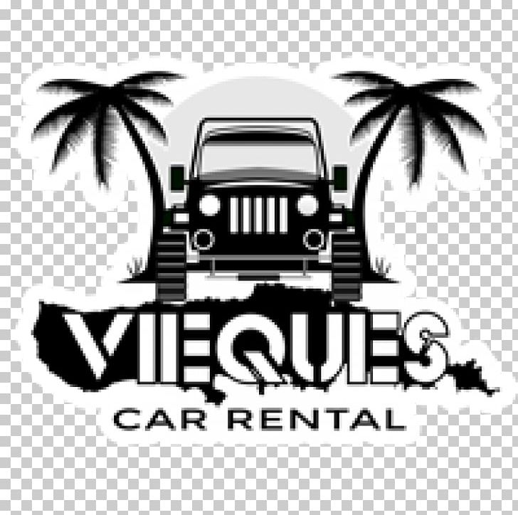Vieques Car Rental Logo Jeep PNG, Clipart, Automotive Design, Black And White, Brand, Car, Car Rental Free PNG Download