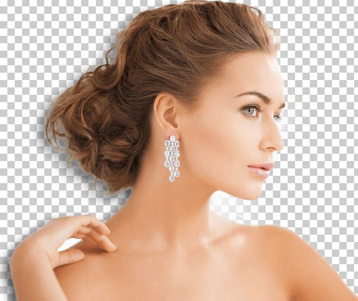 Earring Jewellery Bun Costume Jewelry Hairstyle PNG, Clipart, Beauty, Bridal Accessory, Brown Hair, Chin, Clothing Accessories Free PNG Download