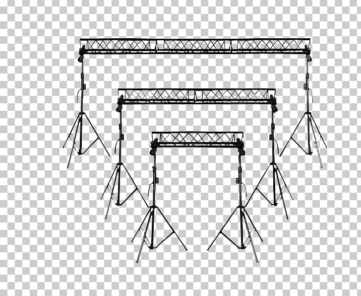 Truss System Triangle DJ Lighting PNG, Clipart, Angle, Area, Art, Beam, Black And White Free PNG Download