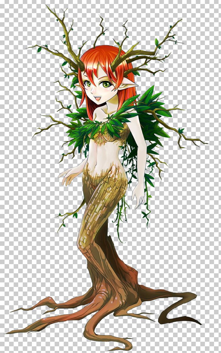 Dryad Art Nymph Drawing PNG, Clipart, Anime, Art, Art Museum, Branch, Character Design Free PNG Download