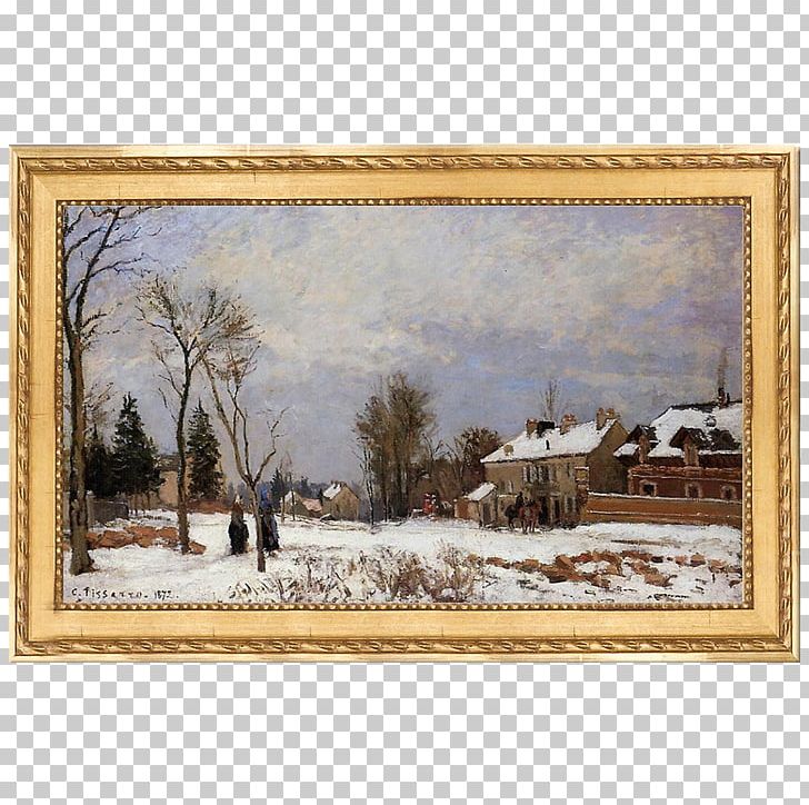 Painting The Road To Versailles At Louveciennes The Road From Versailles To Saint Germain PNG, Clipart, Art, Artist, Artwork, Camille Pissarro, Impressionism Free PNG Download