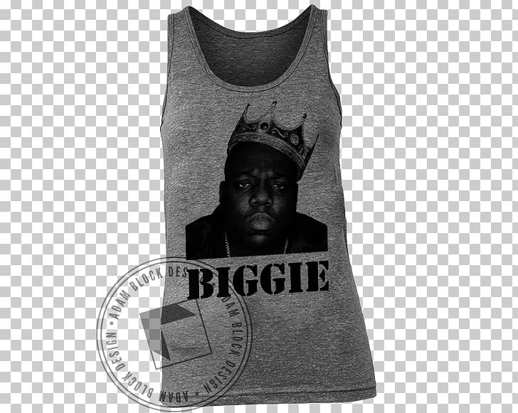 The Notorious B.I.G. T-shirt Sleeveless Shirt Gilets PNG, Clipart, Black, Black And White, Black M, Brand, Gilets Free PNG Download