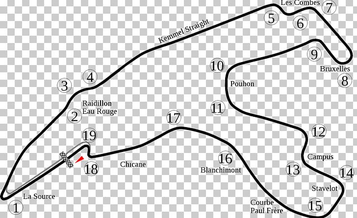 Circuit De Spa Francorchamps Formula 1 2017 Belgian Grand Prix 2010 Belgian Grand Prix Png Clipart