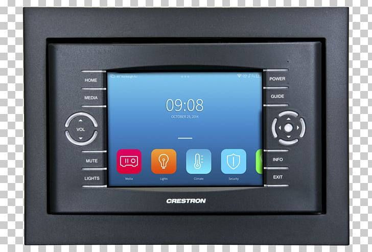 Touchscreen Crestron Electronics IPod Touch Wireless Display Device PNG, Clipart, Contrast Ratio, Crestron Electronics, Display Device, Electronic Device, Electronics Free PNG Download