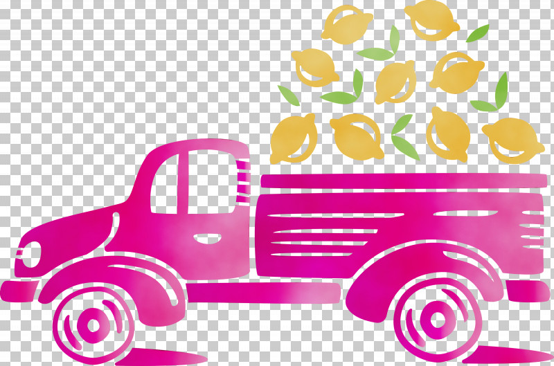 Pink M Area Meter Line Automobile Engineering PNG, Clipart, Area, Automobile Engineering, Autumn, Fruit, Lemon Truck Free PNG Download