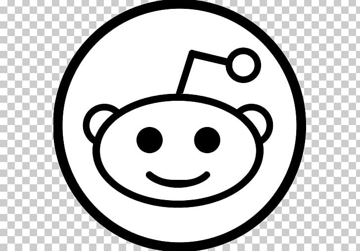 Reddit Computer Icons Social Media PNG, Clipart, Area, Black And White, Circle, Computer Icons, Download Free PNG Download