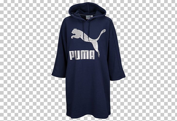 T-shirt Hoodie Puma Crew Neck PNG, Clipart, Active Shirt, Blue, Clothing, Crew Neck, Dress Free PNG Download