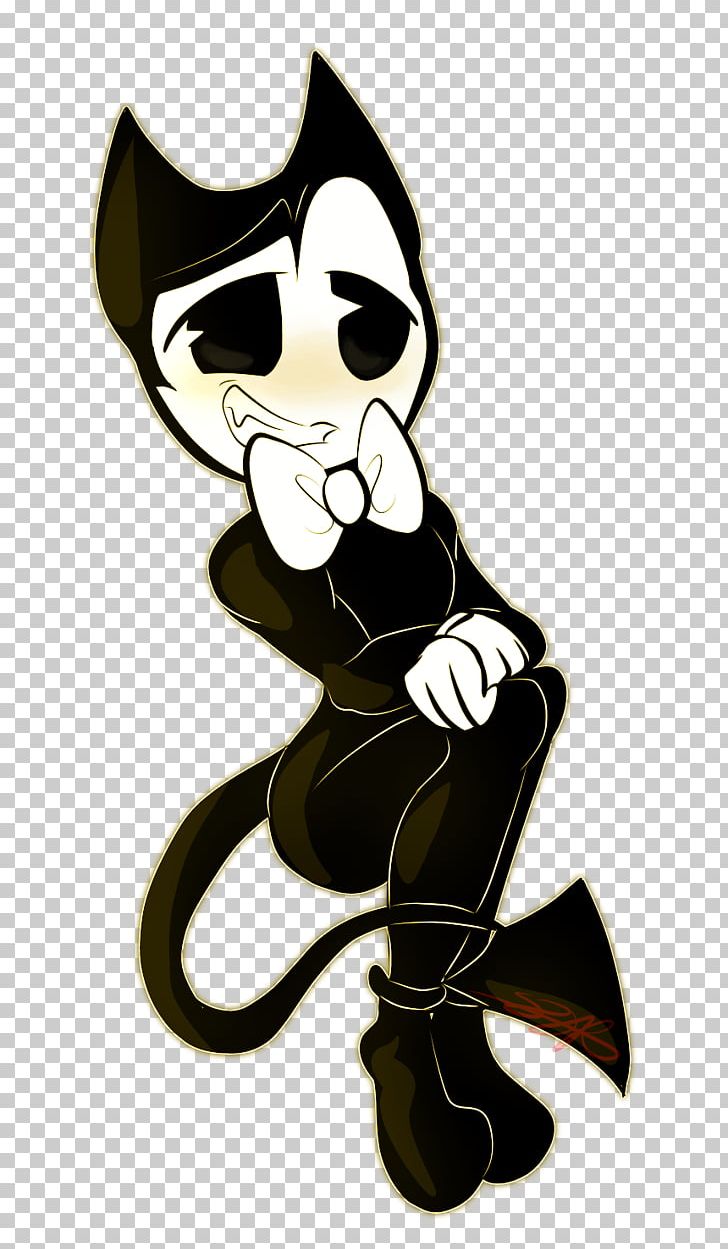Bendy And The Ink Machine Drawing Digital Art PNG, Clipart, Art, Bendy And The Ink Machine, Carnivoran, Cartoon, Cat Free PNG Download