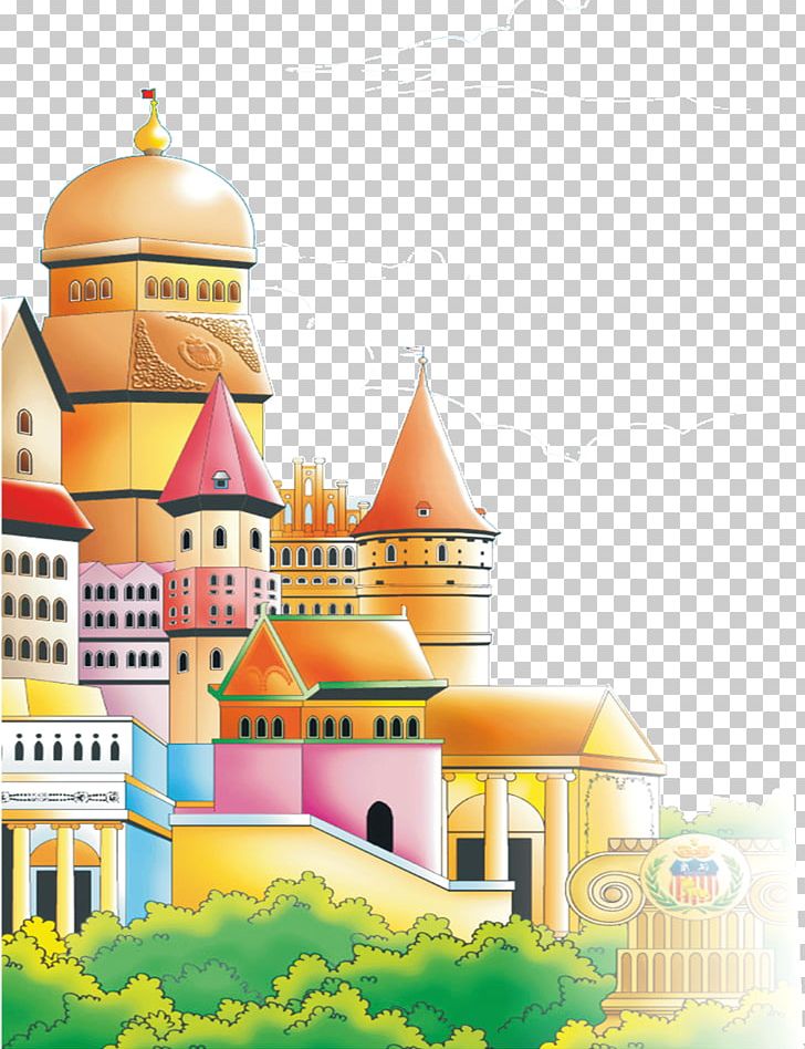 Cartoon Illustration PNG, Clipart, Animation, Building, Cartoon, Castle, Castle Vector Free PNG Download