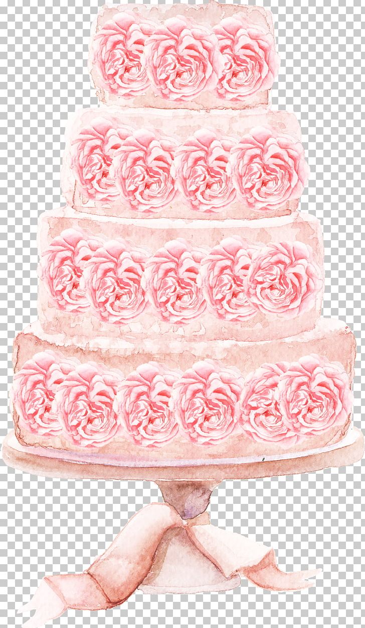 Strawberry Cake Torte Watercolor Painting PNG, Clipart, Birthday Cake, Black Forest Gateau, Buttercream, Cake, Cakes Free PNG Download