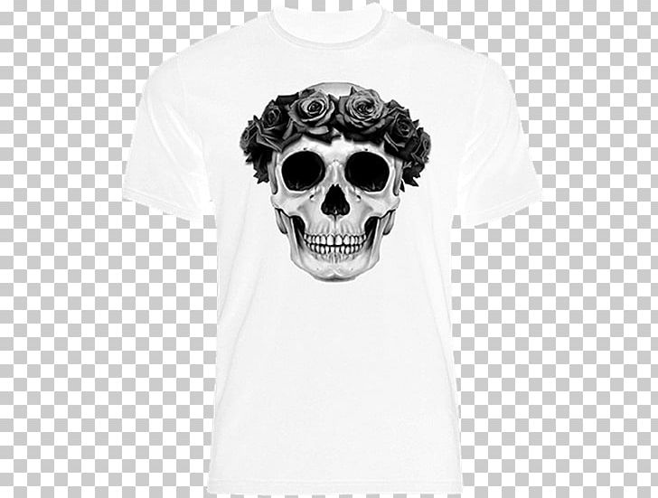 T-shirt Skull Sleeve Font PNG, Clipart, Active Shirt, Bone, Brand, Clothing, Neck Free PNG Download