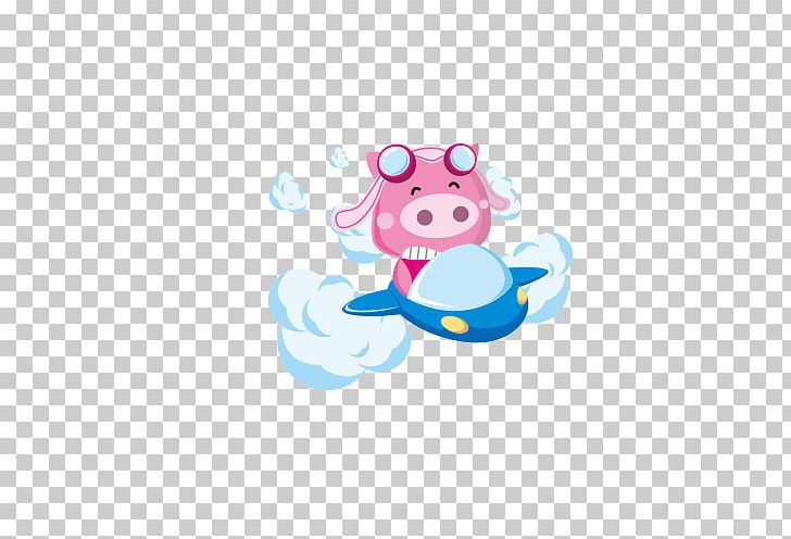 Domestic Pig Airplane PNG, Clipart, Animals, Art, Baby Toys, Cartoon, Circle Free PNG Download