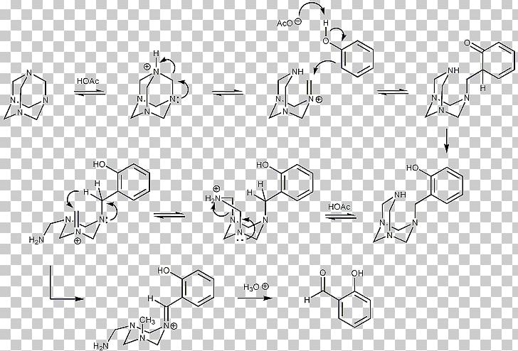 Duff Reaction Formylation Reaction Methenamine Chemical Reaction Organic Chemistry PNG, Clipart, Acylation, Aldehyde, Angle, Area, Aromatic Compounds Free PNG Download