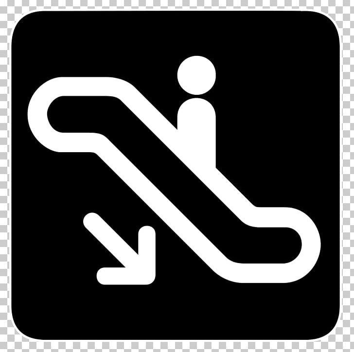 Escalator Symbol Stairs PNG, Clipart, Area, Black And White, Brand, Computer Icons, Electronics Free PNG Download