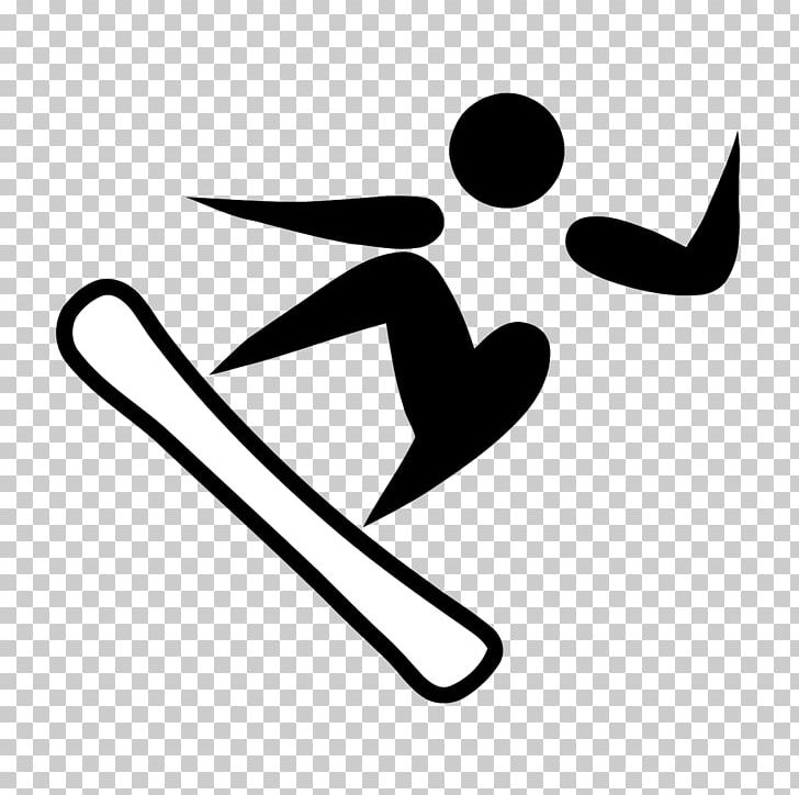 2018 Winter Olympics Sapporo Teine Snowboarding At The 2018 Olympic Winter Games Pictogram PNG, Clipart, 2018 Winter Olympics, Angle, Area, Black And White, Line Free PNG Download