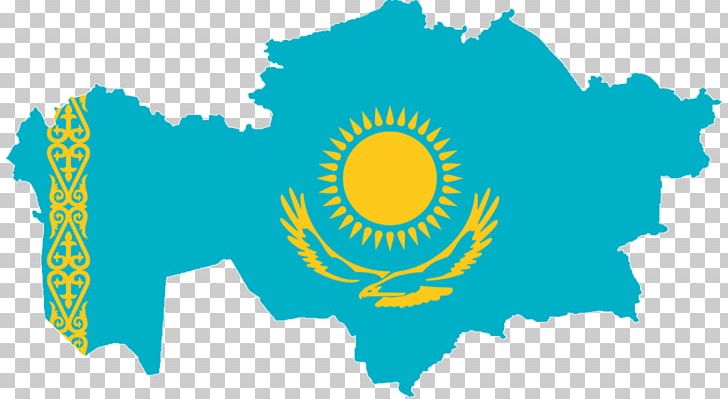 Flag Of Kazakhstan National Flag Map PNG, Clipart, Blank Map, Brand, Circle, Computer Wallpaper, Flag Free PNG Download