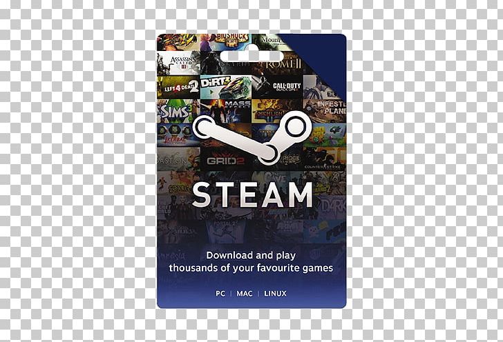 Gift Card Steam Video Game Discounts And Allowances PNG, Clipart, Advertising, Brand, Credit Card, Digital Distribution, Discounts And Allowances Free PNG Download