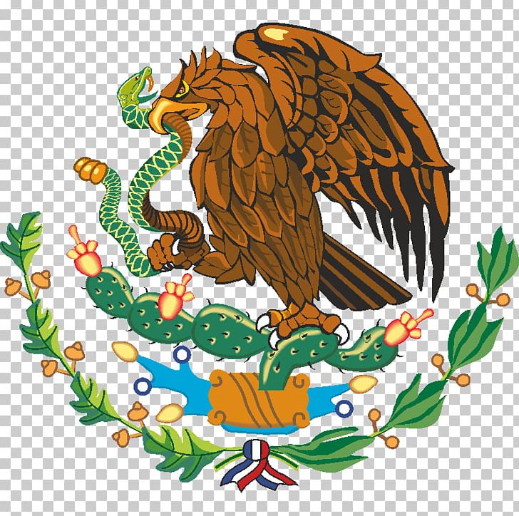 Coat Of Arms Of Mexico Flag Of Mexico National Symbol Aztec Empire PNG, Clipart, Art, Aztec, Beak, Bird, Bird Of Prey Free PNG Download