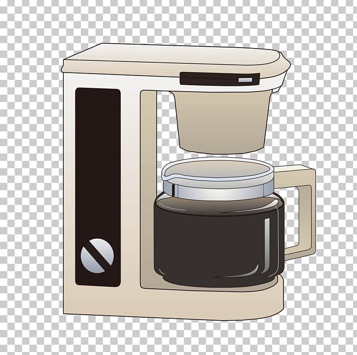 Coffeemaker Coffee Cup Kettle PNG, Clipart, Coffee, Coffee Machine, Cup, Designer, Download Free PNG Download