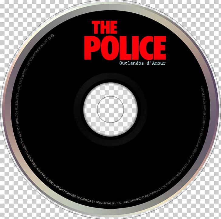 Compact Disc Outlandos D'Amour The Police Album PNG, Clipart,  Free PNG Download