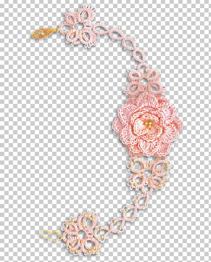 Necklace Tatting Bracelet Crochet Pattern PNG, Clipart, Bead, Bobbin Lace, Body Jewelry, Bracelet, Chain Free PNG Download