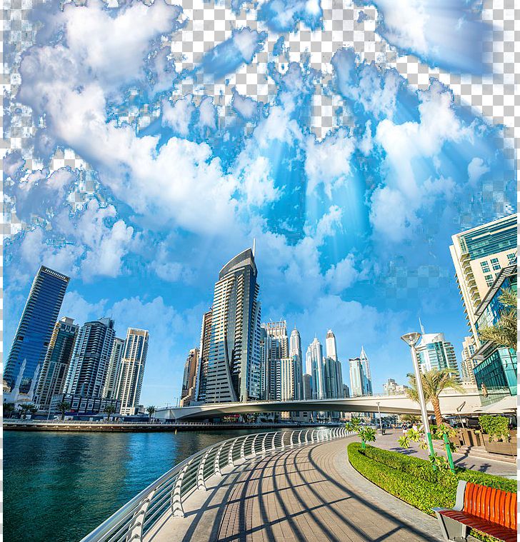 Dubai Marina Photography PNG, Clipart, Attractions, Blue, Blue Sky, Building, City Free PNG Download