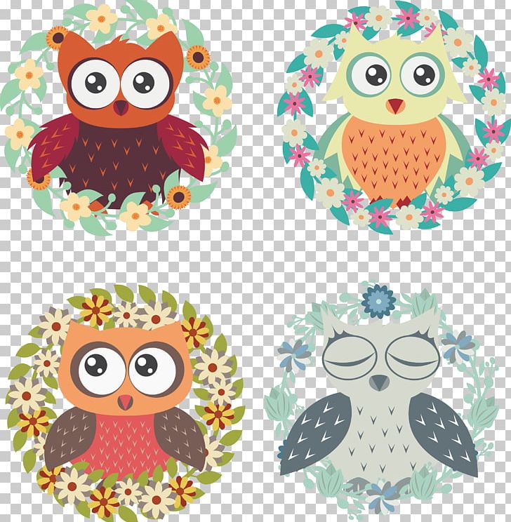 Owl Euclidean PNG, Clipart, Animal, Beak, Bird, Bird Of Prey, Cartoon Free PNG Download