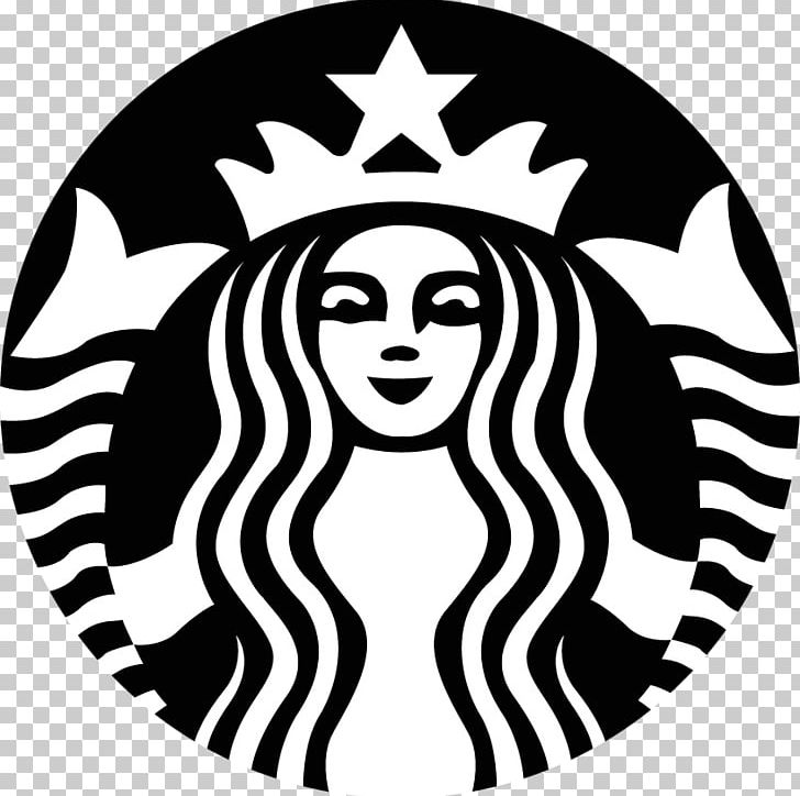 White Coffee Starbucks Tea Coffeehouse PNG, Clipart, Artwork, Black, Black And White, Business, Circle Free PNG Download