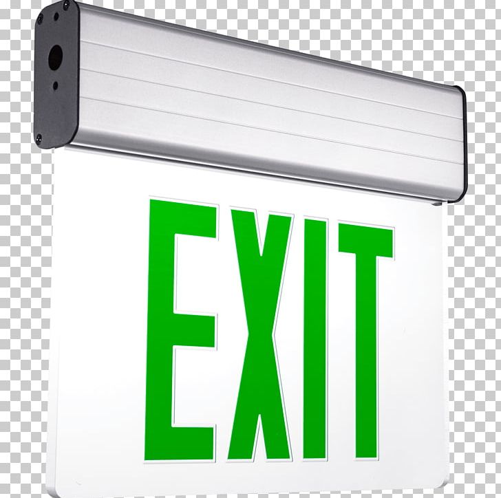 Emergency Lighting Exit Sign Emergency Exit LED Lamp PNG, Clipart, Angle, Brand, Clear, Compact Fluorescent Lamp, Edge Free PNG Download
