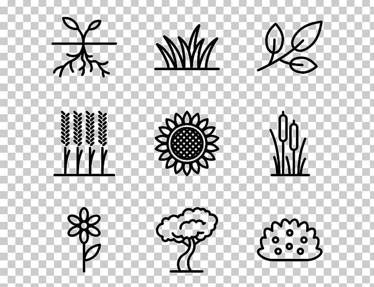 Flower Computer Icons Black And White PNG, Clipart, Black, Black And White, Branch, Calligraphy, Circle Free PNG Download