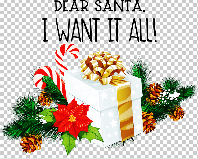 Dear Santa Christmas PNG, Clipart, Cartoon, Christmas, Christmas And Holiday Season, Christmas Card, Christmas Day Free PNG Download