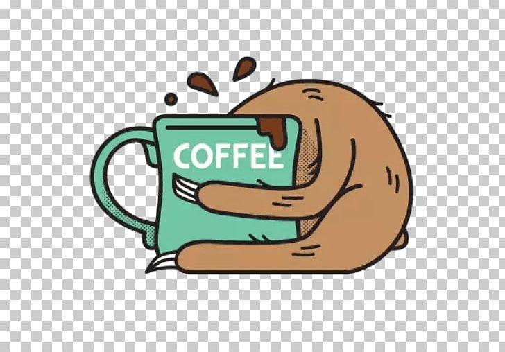 Coffee Telegram Google Allo Sticker Android PNG, Clipart, Android, Area, Carnivoran, Cartoon, Coffee Free PNG Download