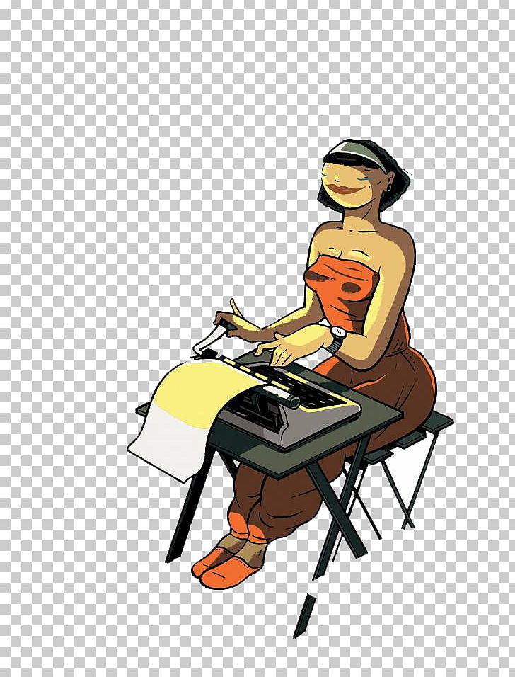Woman Illustration PNG, Clipart, Black White, Business Woman, Cartoon, Chair, Encapsulated Postscript Free PNG Download